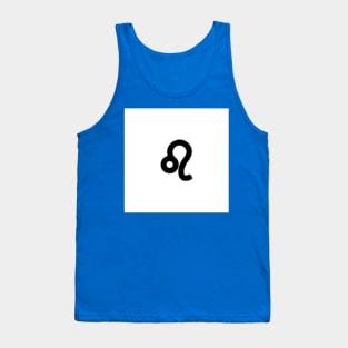 Leo Symbol Art Tank Top